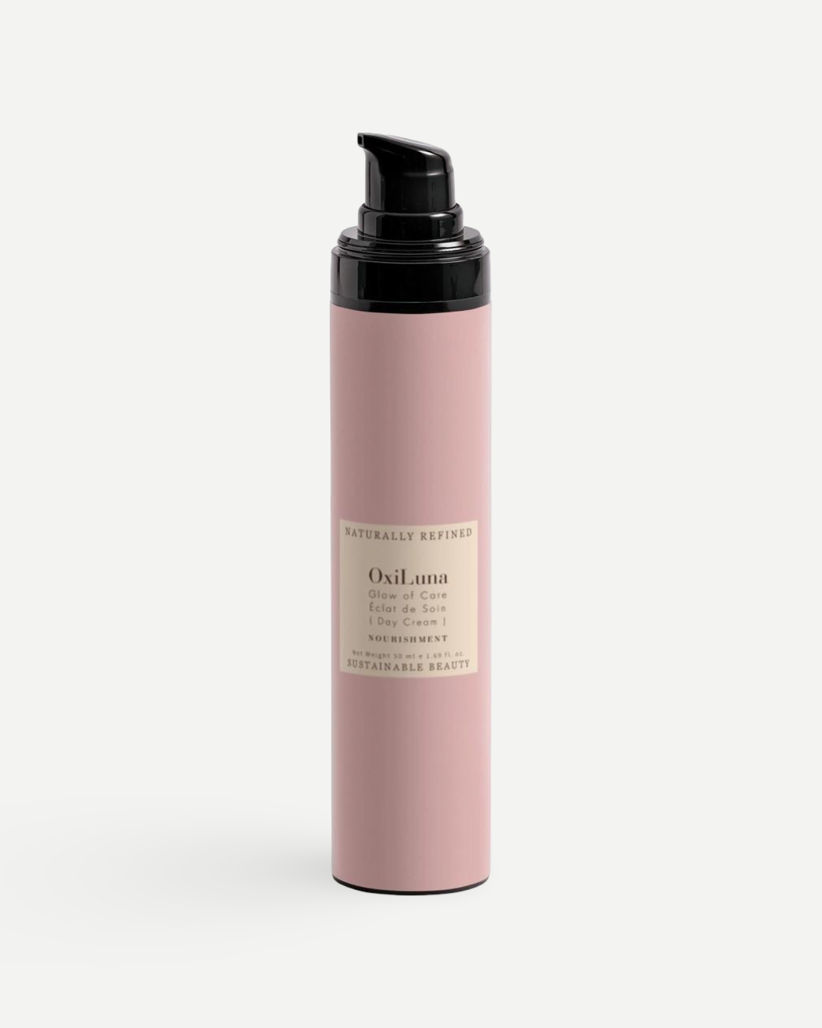 glow of care day cream - oxiluna natural skincare
